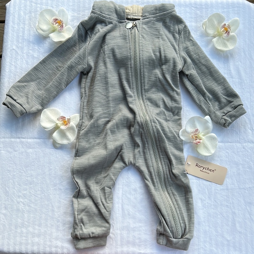 12-24 months baby overall 🐰 hoodie Brand new 🏷️ - Picture 3 of 5